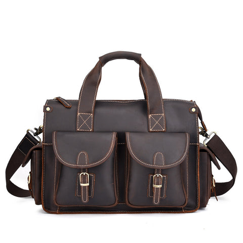 Vagabond Leather Briefcase